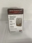0E-SIRENSTRO Indoor/outdoor Tamperproof Siren/strobe 104DB New. Price: $30.00.
