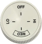 Marley Replacement Temperature Control Knob For Baseboard Heaters 2 Inch White New. Price: $11.99.