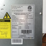 Lennox Model# VMDB012H4-3P Ton Medium-static Concealed Ducted Indoor Unit Open. Price: $400.00.