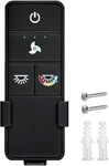 TX028C-S Ceiling Fan Remote Control For Hampton Bay, 3 Speeds With Light Dimmer New. Price: $52.98.
