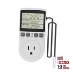 Ketotek Digital Thermostat Outlet Plug Temperature Controller Non-backlit Style New. Price: $32.39.