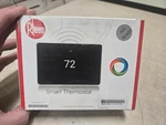 Rheem RETST800SYS Wi-fi- Enabled Touchscreen Heating & Cooling Smart Thermostat Open. Price: $170.00.