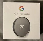 Google Nest Thermostat - Smart For Home Programmable Wifi, Charcoal New. Price: $69.12.