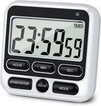 Digital Kitchen Timer With Mute/loud Alarm On/off Switch, 12-HOUR Clock & New. Price: $15.99.