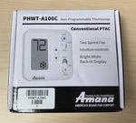 Amana / PHWT-A100C Non-programmable Tstat New In Box. Price: $50.00.