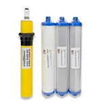 Hydrotech Compatible Membrane Replacement Filter Set Tfc 33001068-25 Gpd New. Price: $67.99.