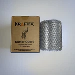 Kraftex Gutter Guard Compatible W/ 2-4 In Wide Qty 6 New. Price: $19.58.