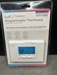 Lux TX1500U Programmable Thermostat 5/1/1 Smart Temp Day Heat Cool Sealed New. Price: $49.99.