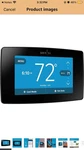 Sensi Smart Programmable Touchscreen Wi-fi Thermostat Black App Control New. Price: $51.00.