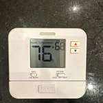 Vive Comfort TP-N-701 Non-programmable Thermostat (1 Heat Cool) Single Stage Open. Price: $37.95.