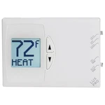 Lux Non-programmable Thermostat For Home PSD111B- Single, White New. Price: $45.06.