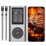 Wireless Meat Thermometer With 2 Probes & 800FT Range - Smart Bluetooth Bbq G... New. Price: $57.21.