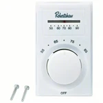 Robertshaw 803A Line Voltage Mechanical Thermostat, Cool Only, 50 To 90F, New. Price: $34.89.