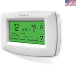 7-DAY Programmable Touchscreen Thermostat, White New. Price: $145.99.