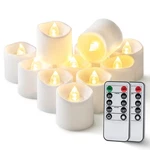 Homemory 24PACK 400+HOUR Remote Control Flameless Candles 2/4/6/8H Timer Led New. Price: $32.44.