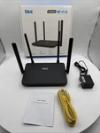 Dbit AX1800 Wifi 6 Router Dual Band Wireless 1800MBPS Black Open. Price: $24.99.