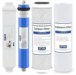 Ipw Industries Inc. 4-STAGE 10" Ro Water Filter Set Coconut Shell Fits Under-si New. Price: $28.49.