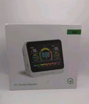 Xoopon Air Quality Monitor Indoor 8 With PM1.0/PM2.5/PM10/TEMP/HUM/HCHO/... Used. Price: $44.99.