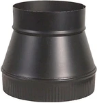 United States Hdw Mfg BM0062 6X8 Blk 24GA Stove Pipe Increaser - 6" 8" Black Open. Price: $34.99.