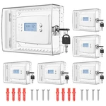 6 Pcs Thermostat Lock Box With Key, Large Cover For Ther... New. Price: $107.99.