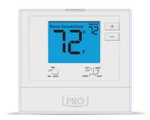 PRO1 Iaq T721 Non-programmable 2H/1C Dual-powered Thermostat New. Price: $61.16.