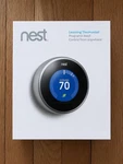 Nest Learning Thermostat Programmable Wi-fi Circular Dial Digital Display New. Price: $75.00.