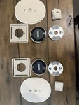 2 Nest Learning Thermostats Programmable Wi-fi With Hardware Used. Price: $55.00.