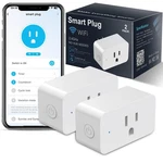2 Pack Smart Plugs, Wifi Outlets Compatible With Alexa&google ASSISTANT,15A/1... New. Price: $43.96.