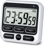 Digital Kitchen Timer With Mute/loud Alarm On/off Switch, 12-HOUR Clock & New. Price: $15.85.
