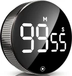 Eshome Digital Kitchen Timers, Magnetic Visual Large Led Display Magnet... New. Price: $20.99.