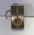 Vintage Singer Wall Thermostat # 7280 16 Amp 120/277VAC Mid Century Beige Used. Price: $34.95.