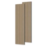 0.9 In. X 1.97 Ft. 7.87 White Oak Acoustic/sound Absorb 3 Overlapping Wo New. Price: $368.23.