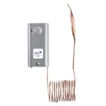Johnson Controls A19ABA-40CQ Line Volt Mechanical Thermostat, 120 To 277 Vac New. Price: $157.19.