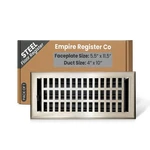 Empire Register Co, Decorative Air Vent Covers - 4X10 Inch, Modern Contempora... New. Price: $42.17.