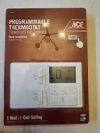 Ace Programmable Thermostat Heat/ Cool Setting 4693081 Sealed New. Price: $19.99.
