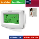 7-DAY Programmable Touchscreen Thermostat, White New. Price: $120.14.