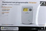 Emerson 1E78-140 Non-programmable Thermostat Used. Price: $24.00.