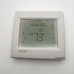 Honeywell TH8320R1003 VISIONPRO8000 Redlink Touchscreen Programmable Thermostat Used. Price: $49.99.