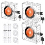 Upifen 3 Pack Thermostat Lock Box Square 5 Inch Cover With Key Cl New. Price: $63.15.