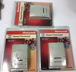 Honeywell CT51A Heat Cool Standard Low Voltage Thermostat Wire 24V, 3 Units New. Price: $45.00.