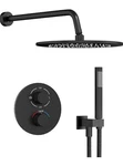 Gabrylly Thermostatic Shower Faucet Set, All Metal System With Anti Scald New. Price: $132.99.