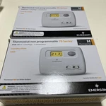 Lot Of Emerson 1F79-111 70 Series Non-prog Heat Pump Thermostat 2H/1C White New. Price: $29.99.