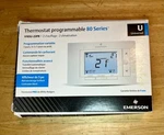 Emerson White-rodgers 1F85U-22PR 80 Series Programmable Thermostat, C Used. Price: $19.95.