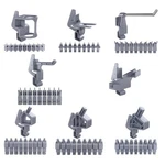 Tropek 71-PIECE Bracket Kit Compatible With Wall Control Assorted Hooks To New. Price: $142.66.