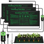 Honoson 3 Pack Seedling Heat Mat With Digital Thermostat Control, Waterproof ... New. Price: $42.86.