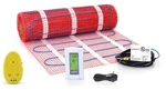Electric Tile Radiant Floor Heat System, Warm Kit, 120V With Thermostat New. Price: $159.75.