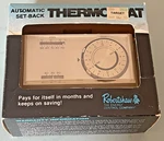 Robertshaw Thermostat T30-1044 Automatic Set Back Vintage New Old Stock Sealed Open. Price: $75.00.