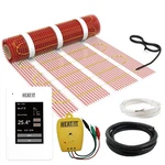 100 Sqft Heatit Warmmat Electric Self-adhesive Thermostat & Alarm Monitor Open. Price: $134.41.