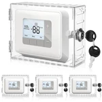 4 Pcs Universal Thermostat Lock Box With Key Large Clear Cover Wit... New. Price: $51.53.