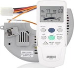 Anderic FAN-9T Remote Control Kit W/FAN-10R Receiver For Hampton Bay Ceiling New. Price: $69.95.